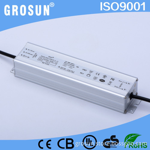 grosun Waterproof IP67 LED power supply 12V 5A single output 60W with Aluminum Housing for LED Linghting